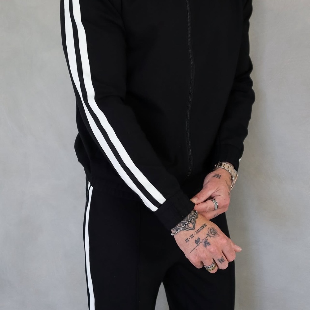 ICON Ross Campbell Tracksuit Slim Tailored Fit Jacket M & Pant S